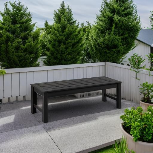 All Weather HDPE Outdoor Bench