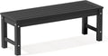 All Weather HDPE Outdoor Bench