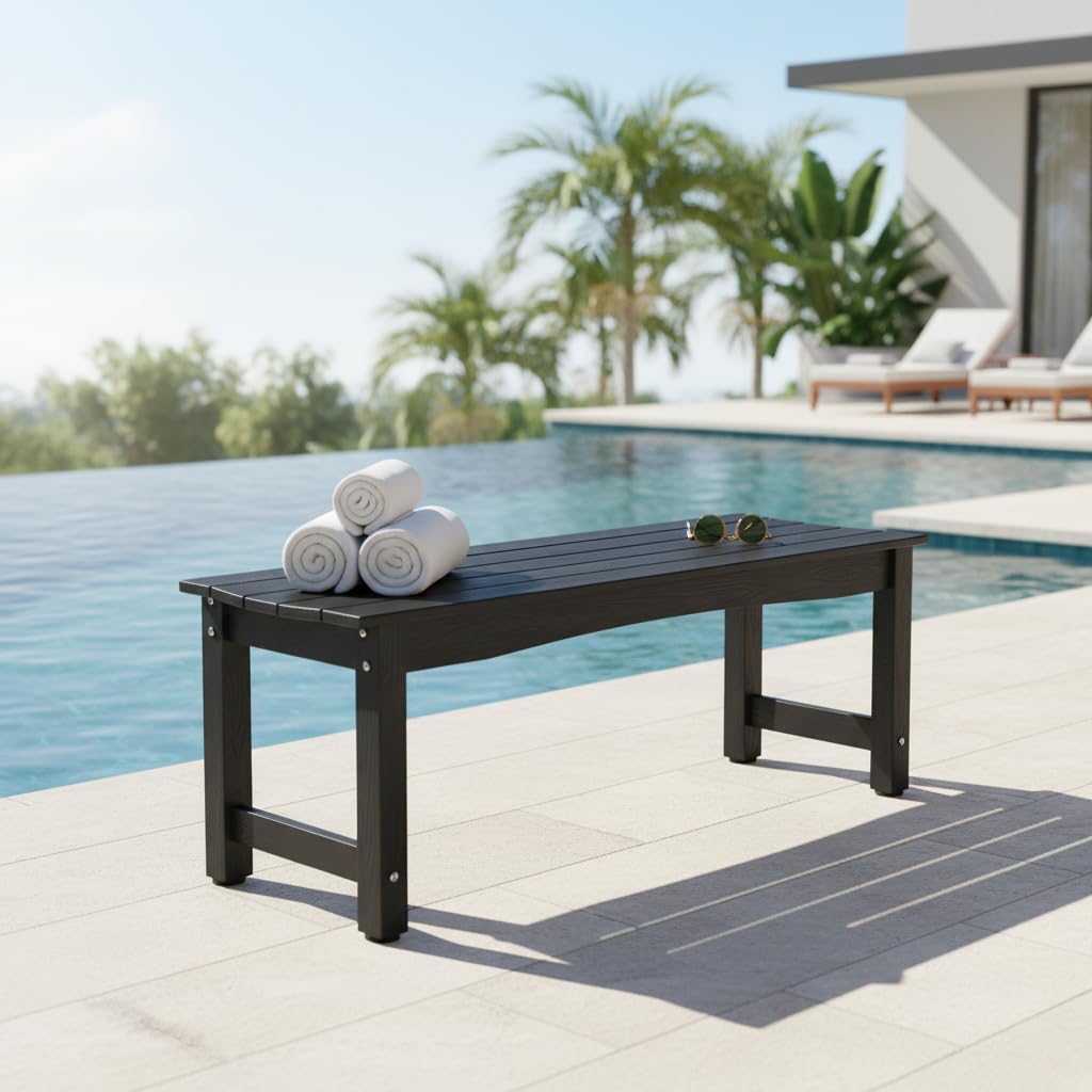 Grain HIPS All Weather Bench
