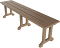 HDPE Weatherproof Outdoor Patio Bench