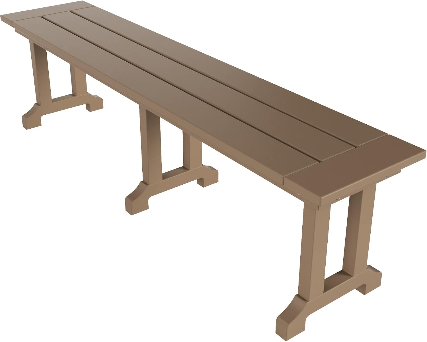 HDPE Weatherproof Outdoor Patio Bench